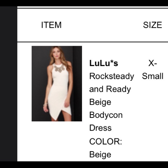 Lulus Bodycon Dress - Picture 6 of 6